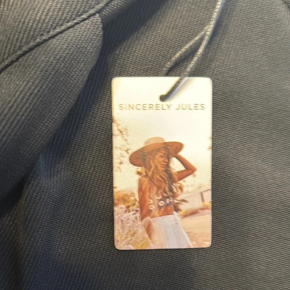 Sincerely Jules Black wide Leg Trousers - Picture 3 of 5